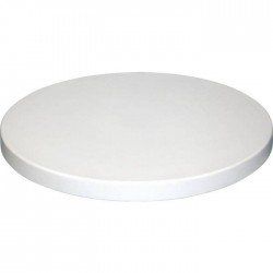 TAMPO DE MESA PLASTICO GEO REDONDO BRANCA 79CM