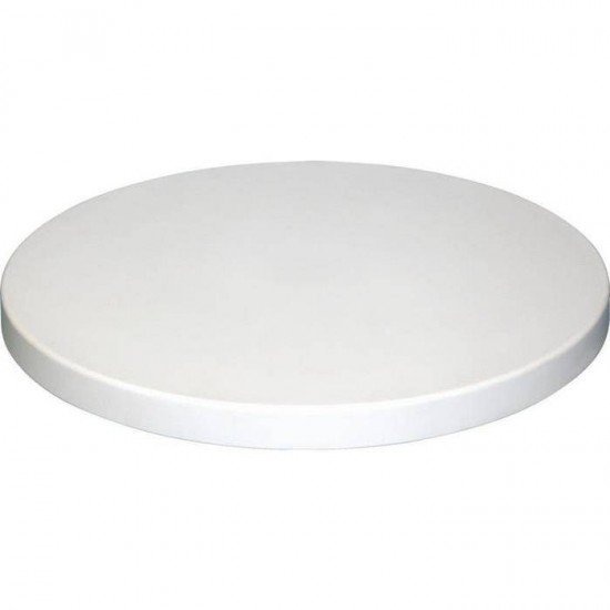 TAMPO DE MESA PLASTICO GEO REDONDO BRANCA 79CM