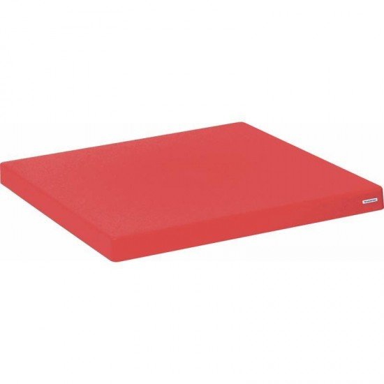 TAMPO DE MESA PLASTICO GEO QUADRADA VERMELHA 59X59 CM TRAMONTINA