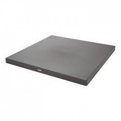 TAMPO DE MESA PLASTICO GEO QUADRADA MARROM 79X79 CM