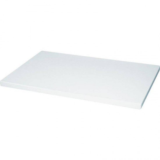 TAMPO DE MESA PLASTICO GEO RETANGULAR BRANCO  79X119CM