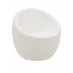 POLTRONA OCA EM POLIETILENO BRANCO TRAMONTINA