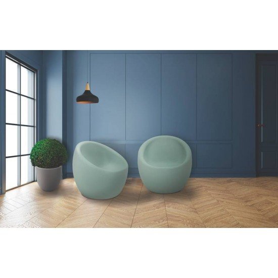 POLTRONA OCA SALVIA EM POLIETILENO TRAMONTINA