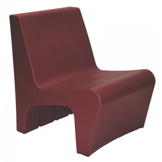 POLTRONA BERTA MARSALA EM POLIETILENO TRAMONTINA