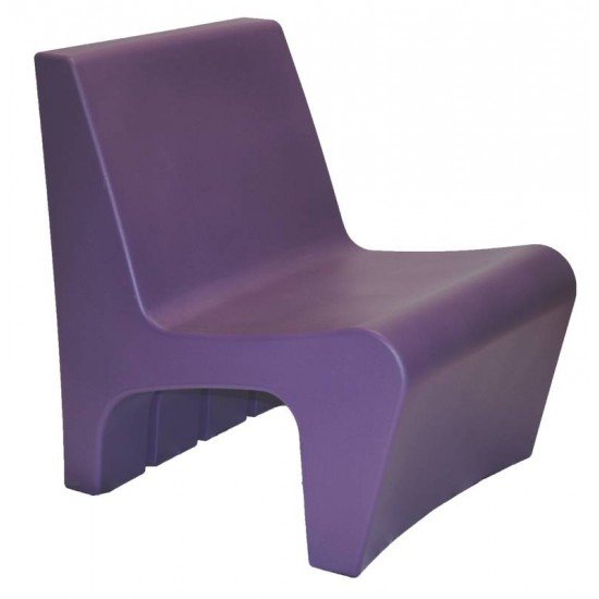 POLTRONA BERTA LILAS EM POLIETILENO TRAMONTINA