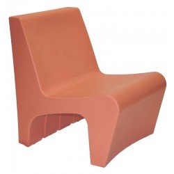 POLTRONA BERTA LARANJA EM POLIETILENO TRAMONTINA