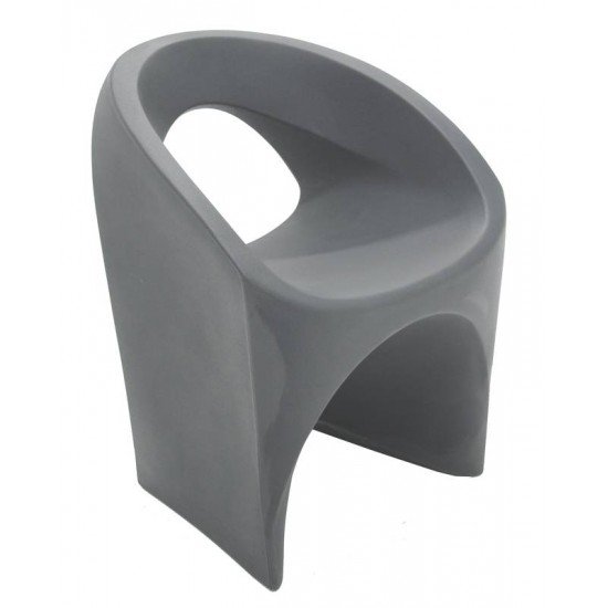 POLTRONA JET GRAFITE EM POLIETILENO TRAMONTINA