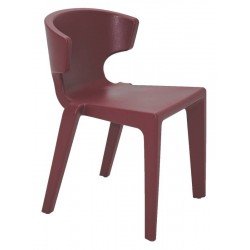 CADEIRA MARILYN MARSALA EM POLIETILENO SEM BRACOS TRAMONTINA