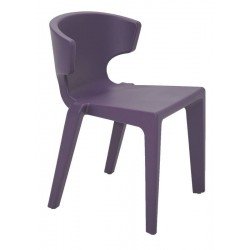 CADEIRA MARILYN LILAS EM POLIETILENO SEM BRACOS TRAMONTINA