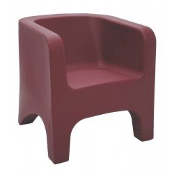 POLTRONA TONIC MARSALA EM POLIETILENO TRAMONTINA