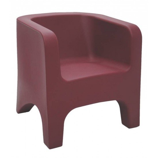 POLTRONA TONIC MARSALA EM POLIETILENO TRAMONTINA