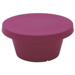 MESA DE CENTRO INFANTIL CONA EM POLIETILENO ROSA TRAMONTINA