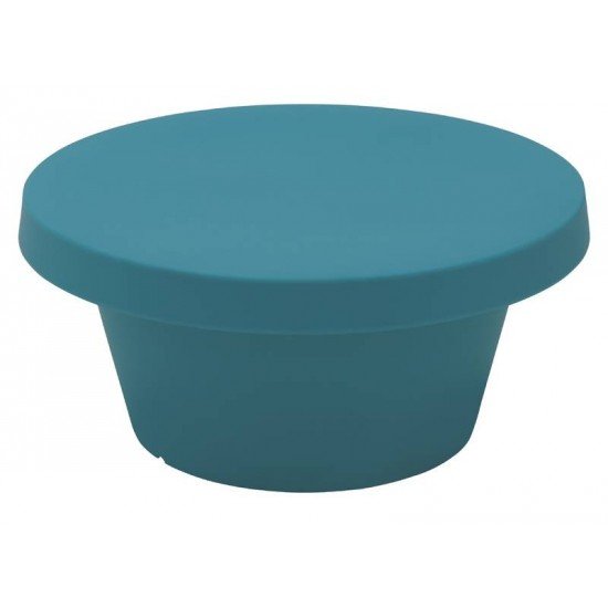 MESA DE CENTRO INFANTIL CONA EM POLIETILENO AZUL TRAMONTINA