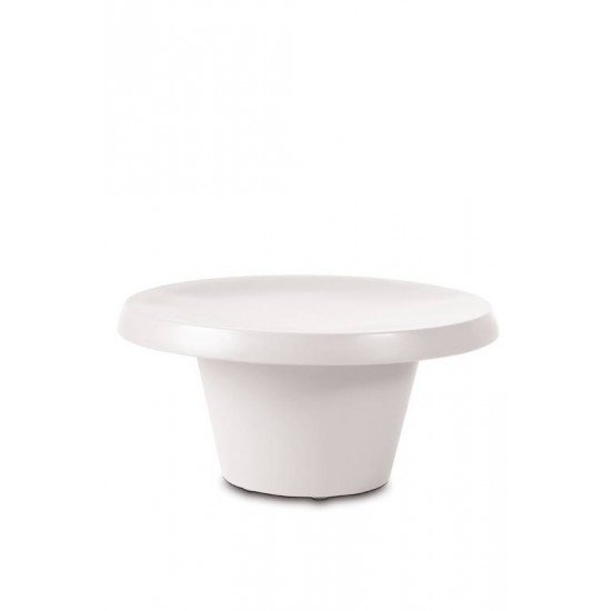 MESA DE CENTRO CONA BRANCO EM POLIETILENO TRAMONTINA