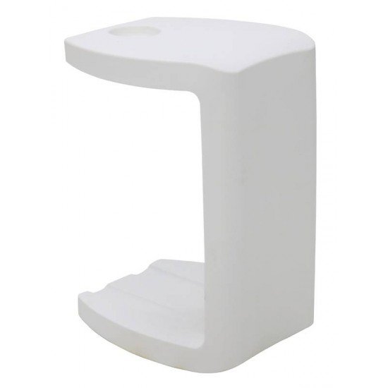 BANCO APOIO VIRA BRANCO EM POLIETILENO COM PORTA COPOS TRAMONTINA