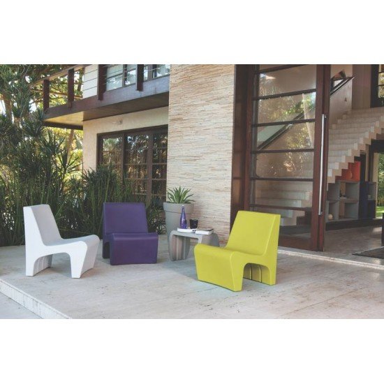 BANCO APOIO VIRA BRANCO EM POLIETILENO COM PORTA COPOS TRAMONTINA