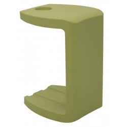 BANCO APOIO VIRA VERDE EM POLIETILENO COM PORTA COPOS TRAMONTINA