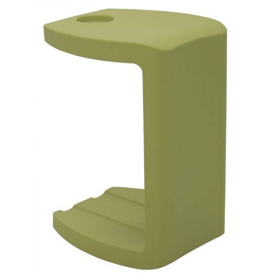 BANCO APOIO VIRA VERDE EM POLIETILENO COM PORTA COPOS TRAMONTINA