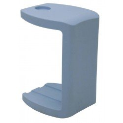 BANCO APOIO VIRA AZUL EM POLIETILENO COM PORTA COPOS TRAMONTINA