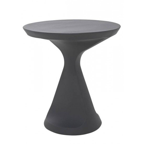 MESA REDONDA SALUT EM POLIETILENO GRAFITE TRAMONTINA