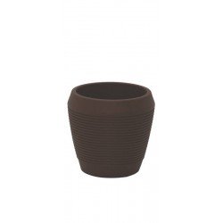 VASO EGIPCIO EM POLIETILENO TERRACOTA 29 CM TRAMONTINA