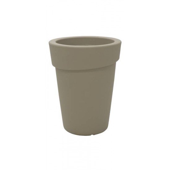 VASO GIPSY EM POLIETILENO BEGE 70 CM TRAMONTINA