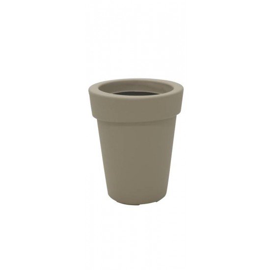VASO GIPSY EM POLIETILENO BEGE 55 CM TRAMONTINA