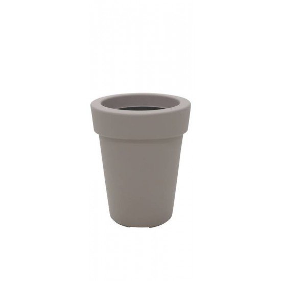 VASO GIPSY EM POLIETILENO CONCRETO 55 CM TRAMONTINA