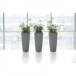 VASO PLASTICO GREGO 45 CM MARMORE