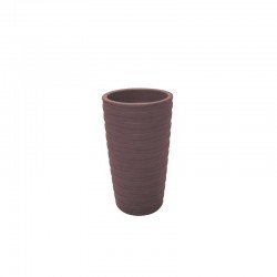 VASO PLASTICO GREGO 45 CM TERRACOTA