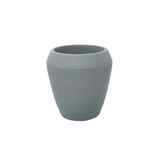 VASO PLASTICO EGIPCIO 46 CM CIMENTO