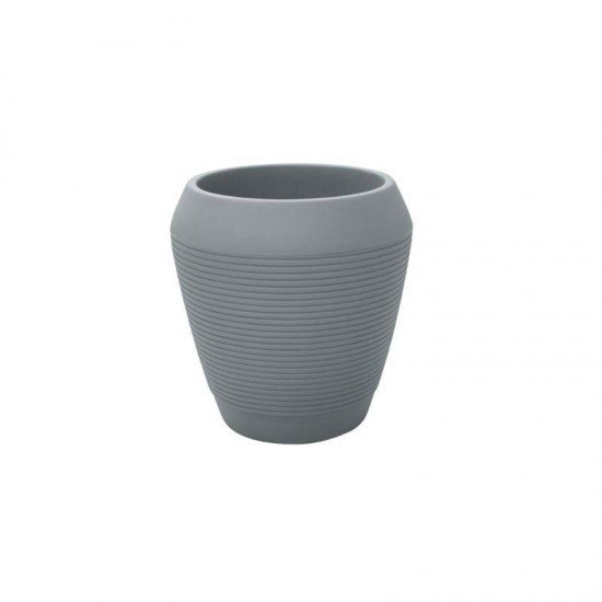 VASO PLASTICO EGIPCIO 41 CM CIMENTO