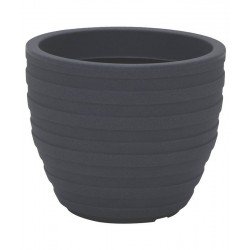 VASO INCA EM POLIETILENO GRAFITE 45 CM TRAMONTINA