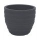 VASO INCA EM POLIETILENO GRAFITE 45 CM TRAMONTINA