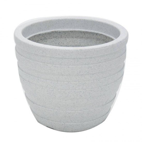 VASO PLASTICO INCA 38 CM MARMORE