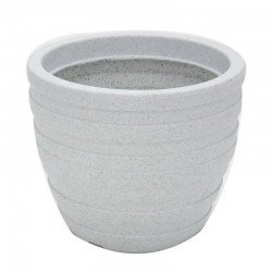 VASO PLASTICO INCA 32 CM MARMORE