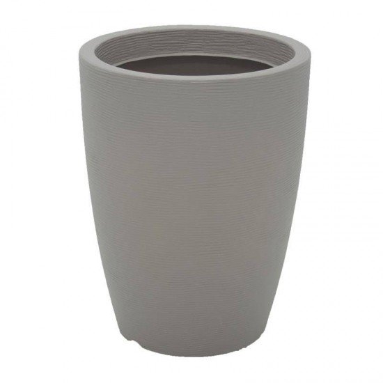 VASO PLASTICO THAI 48 CM CONCRETO