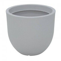 VASO PLASTICO LAOS 38 CM BRANCO
