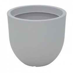 VASO PLASTICO LAOS 38 CM BRANCO