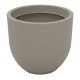 VASO PLASTICO LAOS 38 CM BEGE