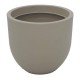 VASO PLASTICO LAOS 38 CM BEGE
