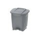LIXEIRA EM PLASTICO T-FORCE CINZA 15L