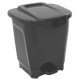 LIXEIRA EM PLASTICO T-FORCE PRETA 25L TRAMONTINA