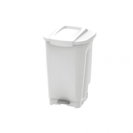 LIXEIRA EM PLASTICO T-FORCE BRANCO 100L