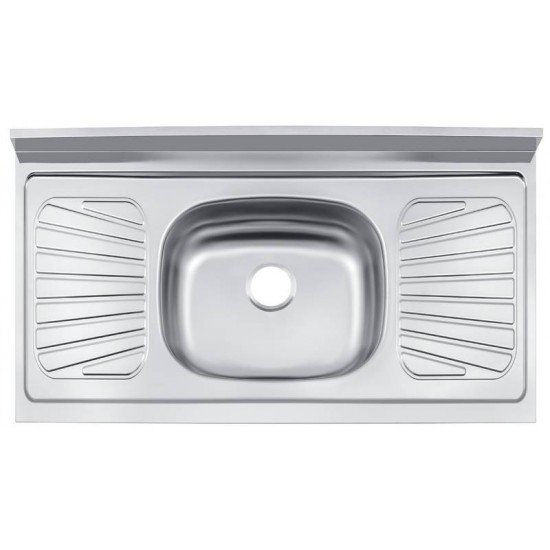 PIA DE APOIO EM ACO INOX 105X52 CM TRAMONTINA