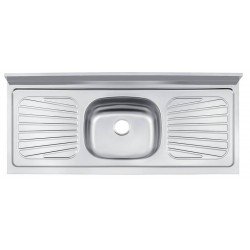 PIA DE APOIO EM ACO INOX 120X52 CM TRAMONTINA
