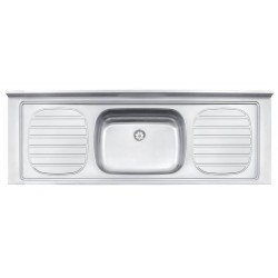 PIA DE APOIO FILO 56 EM ACO INOX 160X55 CM TRAMONTINA