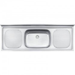 PIA DE APOIO EM ACO INOX 160X55CM TRAMONTINA STRATTA 56