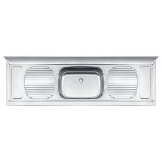 PIA DE APOIO EM ACO INOX 180X60 CM TRAMONTINA