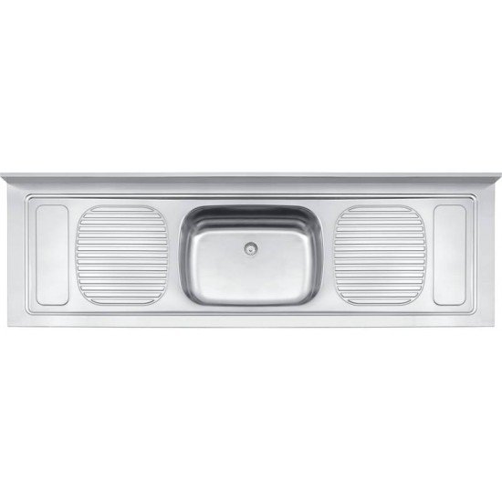 PIA DE APOIO EM ACO INOX 200X60 CM TRAMONTINA